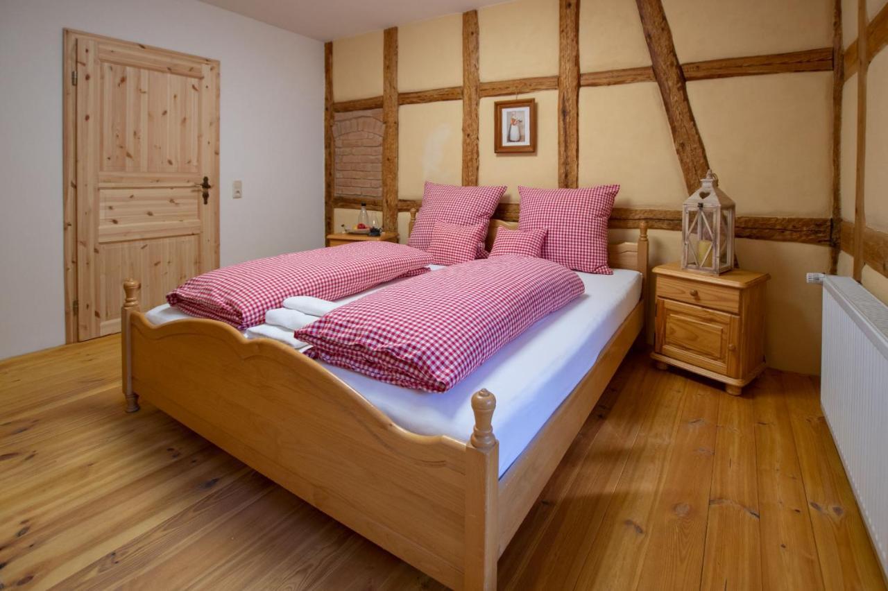 Naturhof-Papiermuehle 2 Bett-Zimmer Rosenrot Bollberg Экстерьер фото