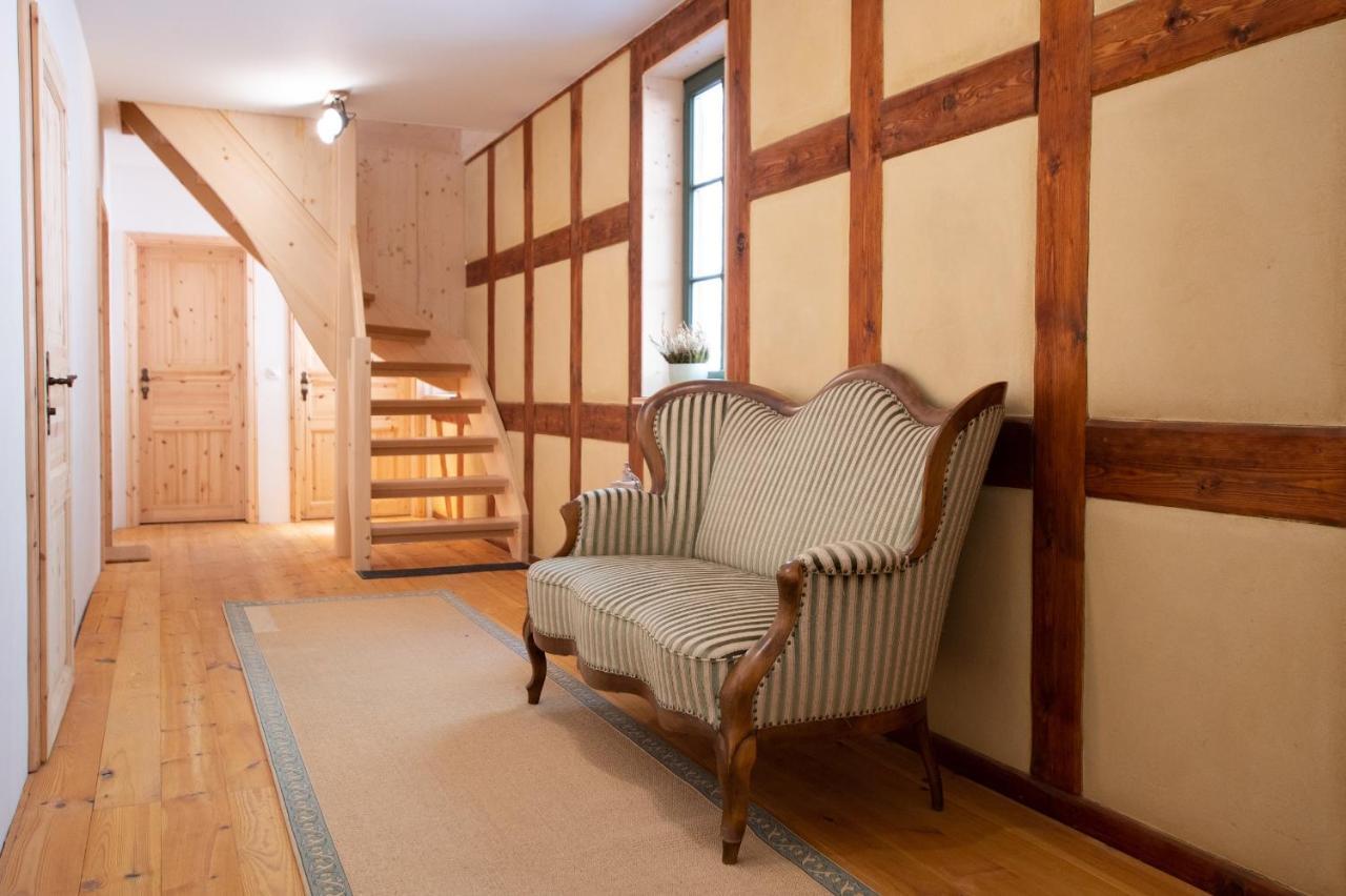 Naturhof-Papiermuehle 2 Bett-Zimmer Rosenrot Bollberg Экстерьер фото