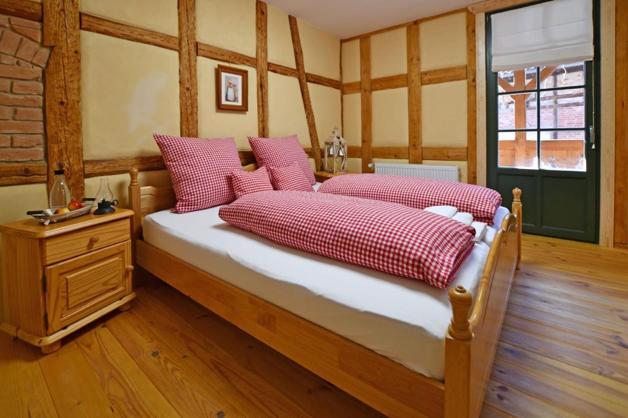 Naturhof-Papiermuehle 2 Bett-Zimmer Rosenrot Bollberg Экстерьер фото
